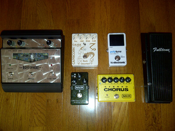 Kyle Frederick's Pedalboard