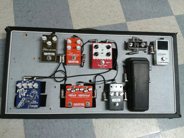 Mike Vance's Pedalboard